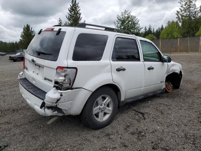 Vin: 1fmcu5k37akc44185, lot: 57617605, ford escape hybrid 20103