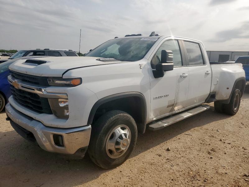 CHEVROLET SILVERADO 2024 white  diesel 1GC4YTEY0RF114777 photo #1