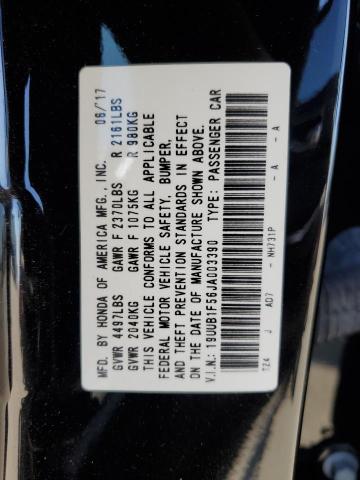 2018 ACURA TLX TECH - 19UUB1F56JA003390