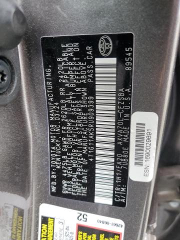 2024 TOYOTA CAMRY SE N 4T1G11AK5RU909399