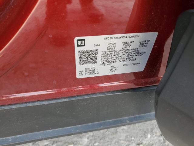 2024 CHEVROLET TRAILBLAZE - KL79MRSL7RB217339