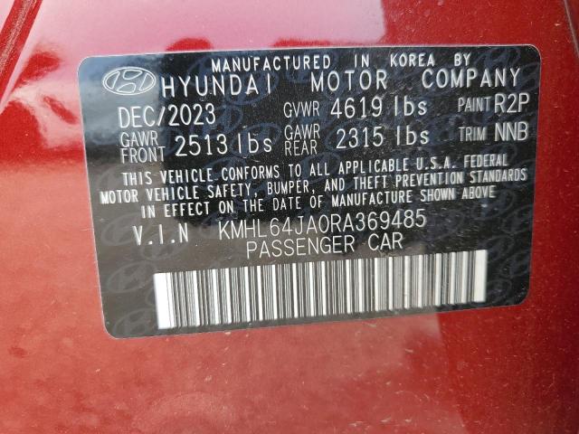 2024 HYUNDAI SONATA SEL - KMHL64JA0RA369485