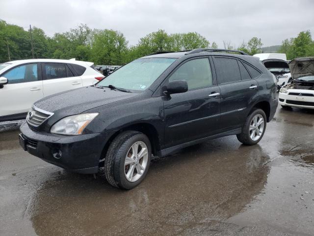 LEXUS RX 400H 2008 black  hybrid engine JTJHW31U782864934 photo #1