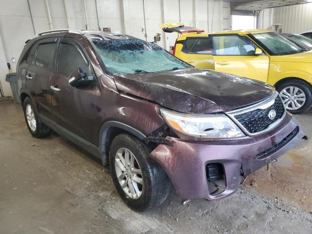 Vin: 5xykt3a6xeg489481, lot: 56676645, kia sorento lx 20144