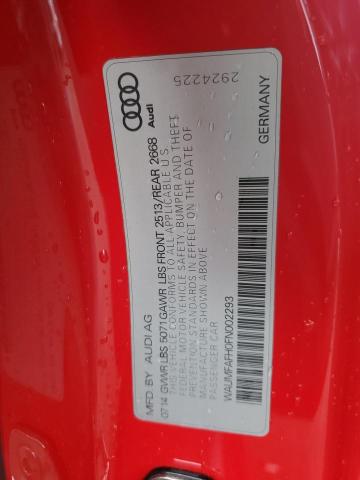 waumfafh0fn002293 - 2015 Audi a5 premium plus - #55694835