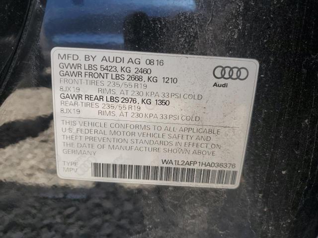 2017 AUDI Q5 PREMIUM - WA1L2AFP1HA036376