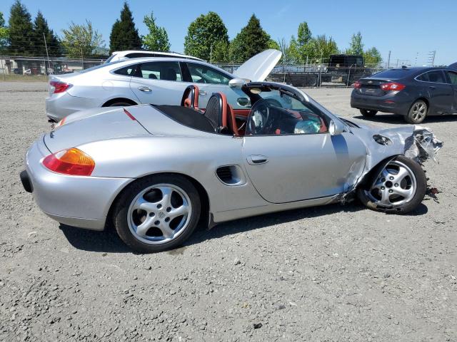 PORSCHE BOXSTER 1998 silver  gas WP0CA2986WU620657 photo #4