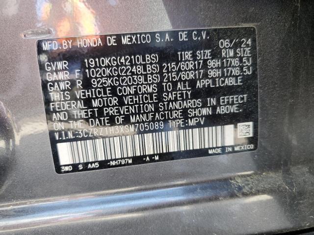 2025 HONDA HR-V LX - 3CZRZ1H3XSM705089