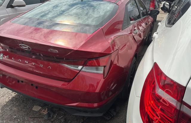 HYUNDAI ELANTRA SE 2023 red  gas KMHLM4AG7PU380473 photo #4