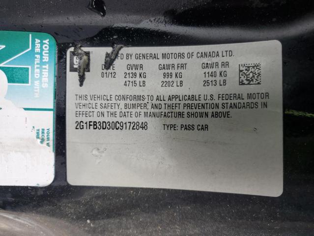 2012 CHEVROLET CAMARO LT #3268413758