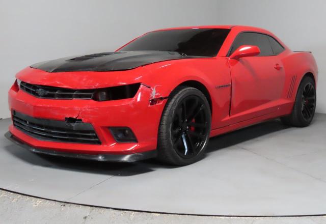 CHEVROLET CAMARO SS 2015 red  gas 2G1FG1EW8F9271467 photo #3
