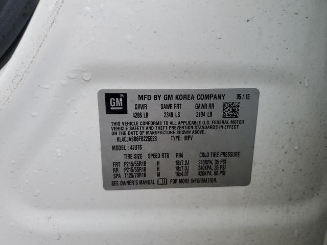 2015 BUICK ENCORE - KL4CJASB6FB225528