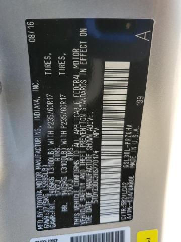2017 TOYOTA SIENNA XLE - 5TDYZ3DC2HS770174