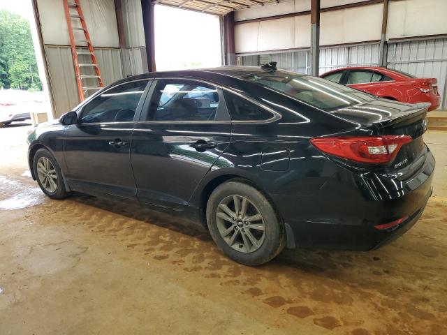 HYUNDAI SONATA SE 2015 black sedan 4d gas 5NPE24AF9FH218444 photo #3