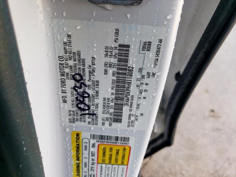 2017 FORD FUSION TIT - 3FA6P0K99HR118082