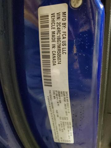 2021 CHRYSLER PACIFICA T 2C4RC1BG7MR505074
