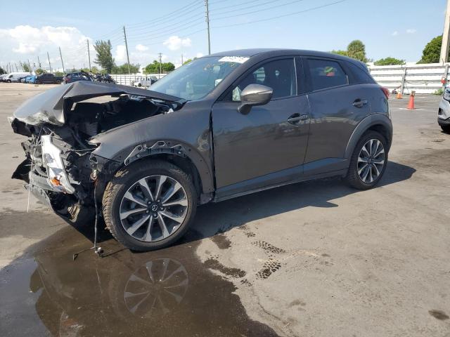 MAZDA CX-3 TOURI 2019 gray  gas JM1DKDC73K1406427 photo #1