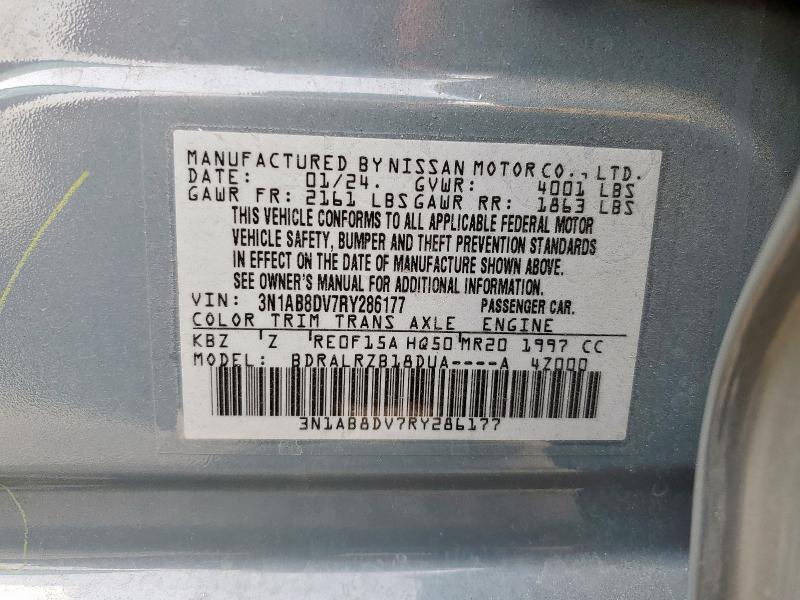 2024 NISSAN SENTRA SR - 3N1AB8DV7RY286177