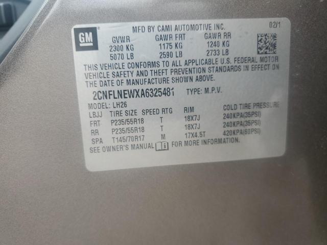 2010 CHEVROLET EQUINOX LT - 2CNFLNEWXA6325481