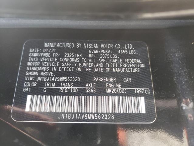 2021 NISSAN ROGUE SPOR - JN1BJ1AV9MW562328