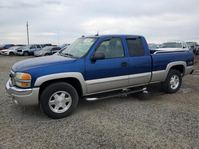 GMC NEW SIERRA 2004 blue 4dr ext gas 1GTEK19T34Z267816 photo #1