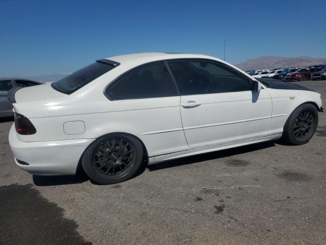 BMW 330 CI 2004 white coupe gas WBABD534X4PL10031 photo #4
