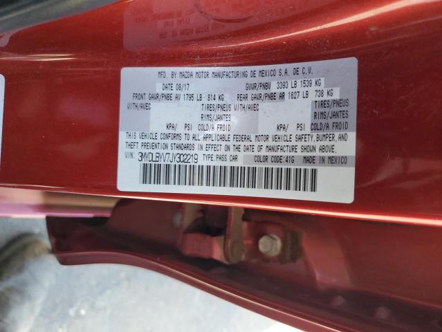 2018 TOYOTA YARIS IA 3MYDLBYV7JY302219