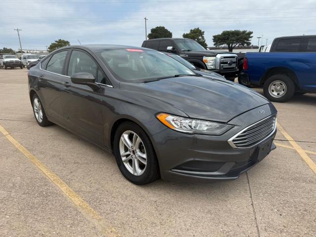 FORD FUSION SE 2018 charcoal  gas 3FA6P0H70JR131282 photo #1
