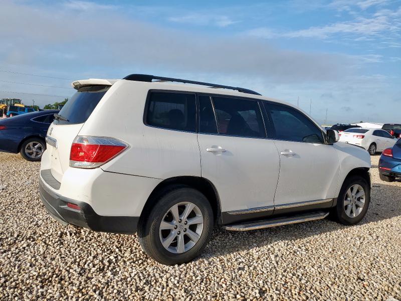 Vin: 5tdzk3eh0ds137038, lot: 58186665, toyota highlander base 20133
