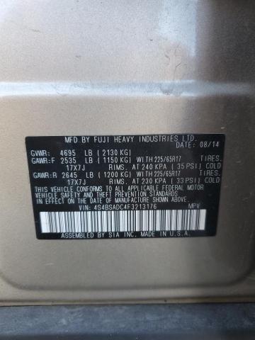 2015 SUBARU OUTBACK 2. - 4S4BSADC4F3213176
