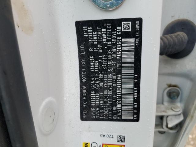 2022 HONDA CIVIC EX - JHMFE1F7XNX001708