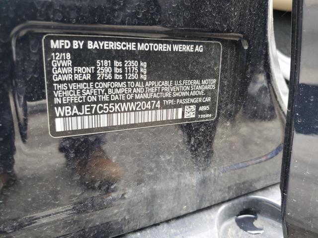 2019 BMW 540 XI - WBAJE7C55KWW20474