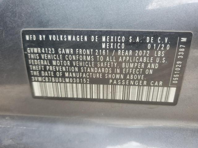 2020 VOLKSWAGEN JETTA S 3VWCB7BU8LM030152