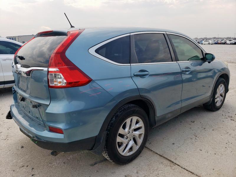 HONDA CR-V EX 2016 blue  gas 2HKRM3H55GH526182 photo #4