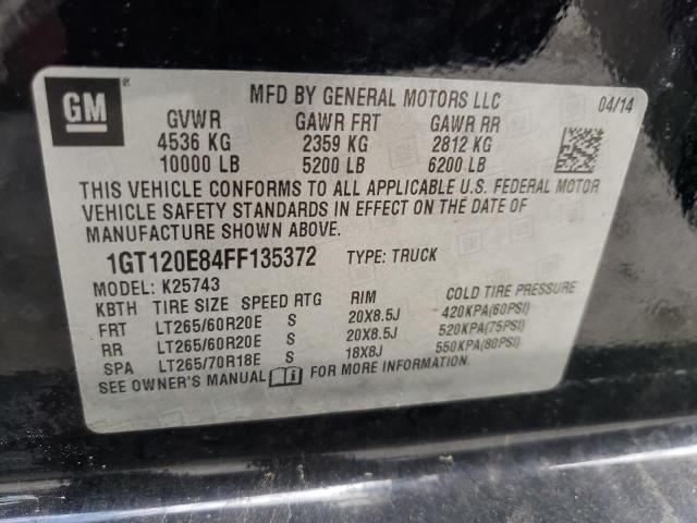 2015 GMC SIERRA K2500 DENALI 1GT120E84FF135372