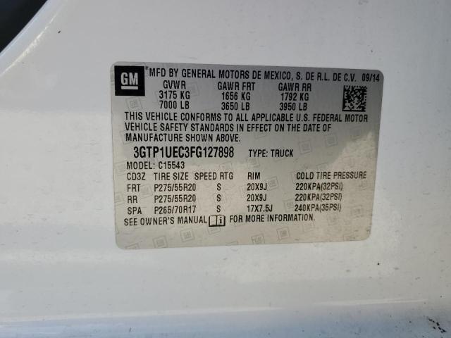 2015 GMC SIERRA C15 3GTP1UEC3FG127898