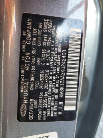 2019 HYUNDAI KONA SE - KM8K12AA2KU242403