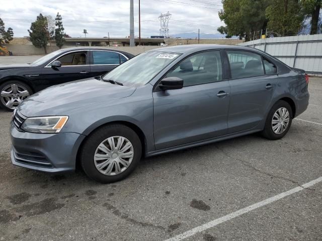 VOLKSWAGEN JETTA BASE 2015 gray  gas 3VW2K7AJ1FM269372 photo #1