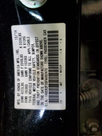 1HGCR2F35FA092470 2015 HONDA ACCORD