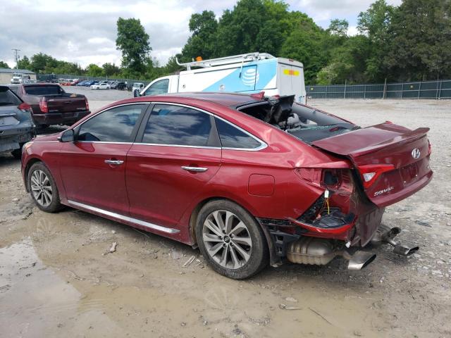Vin: 5npe34af2gh423442, lot: 55616575, hyundai sonata sport 20162