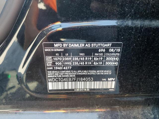 2015 MERCEDES-BENZ GLA 250 - WDCTG4EB7FJ184053