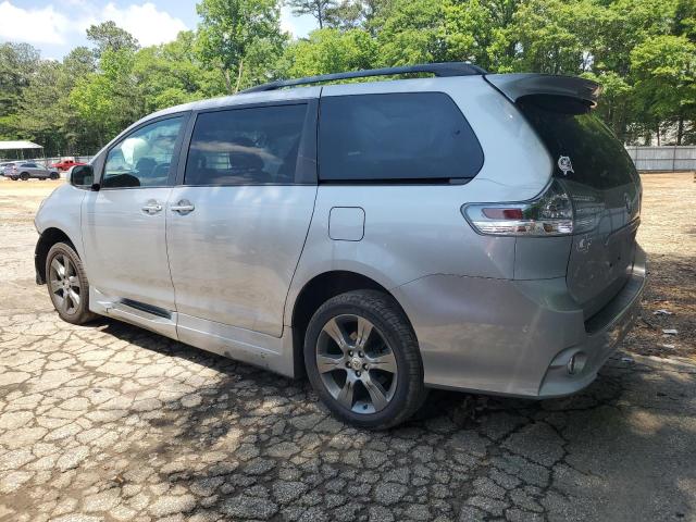 Vin: 5tdxk3dcxfs580975, lot: 56309505, toyota sienna sport 20152