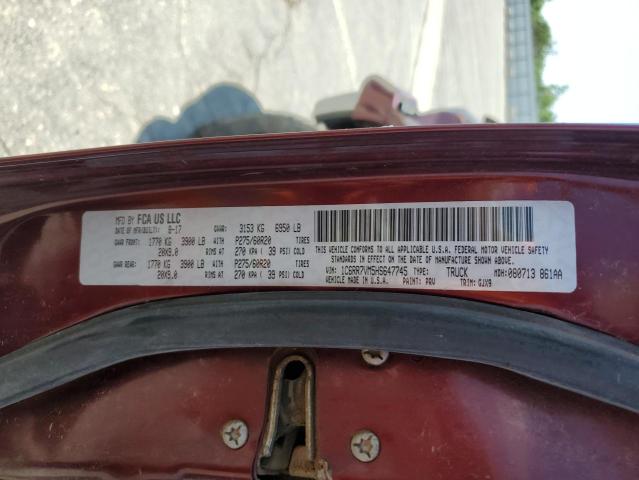 2017 RAM 1500 LARAM - 1C6RR7VM5HS647745