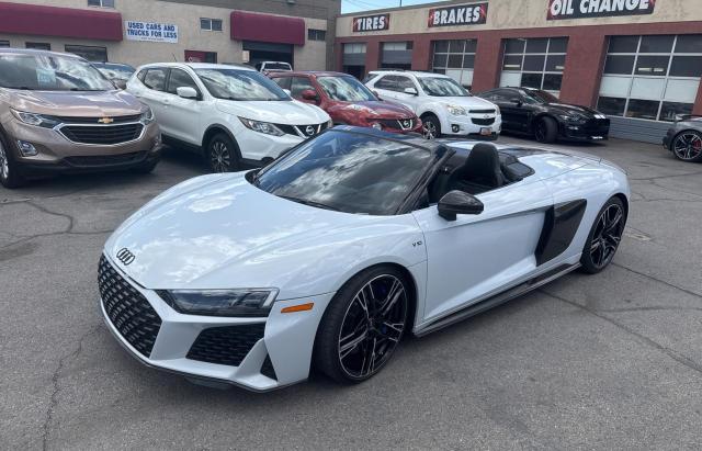 AUDI R8 2021 white  gas WUA4BCFX5M7901463 photo #3