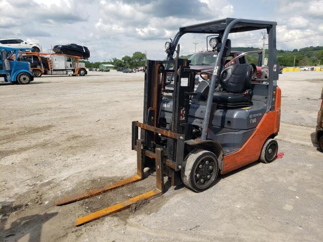 TOYOTA FORK LIFT 2014 orange   63186 photo #3