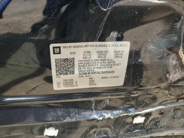 2020 CHEVROLET BLAZER 3LT - 3GNKBJRSXLS635633