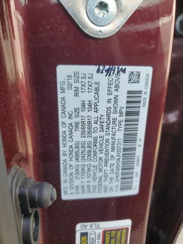 2018 HONDA CR-V LX - 2HKRW6H34JH207311
