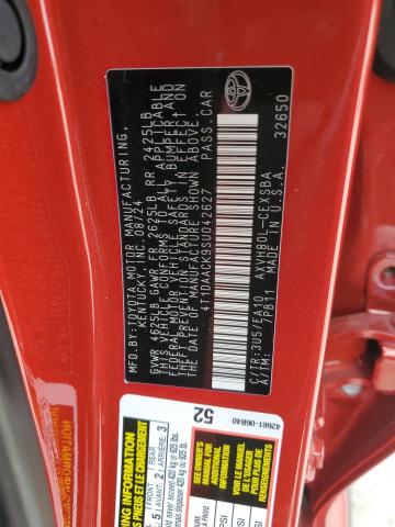2025 TOYOTA CAMRY XSE - 4T1DAACK9SU042627