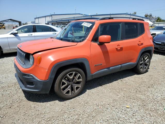 JEEP RENEGADE L 2015 orange  gas ZACCJABT9FPC14009 photo #1