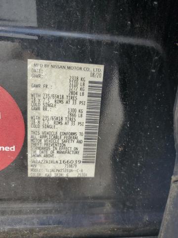2020 NISSAN MURANO S 5N1AZ2AJXLN166039